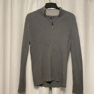 Express Quarter Zip Sweater